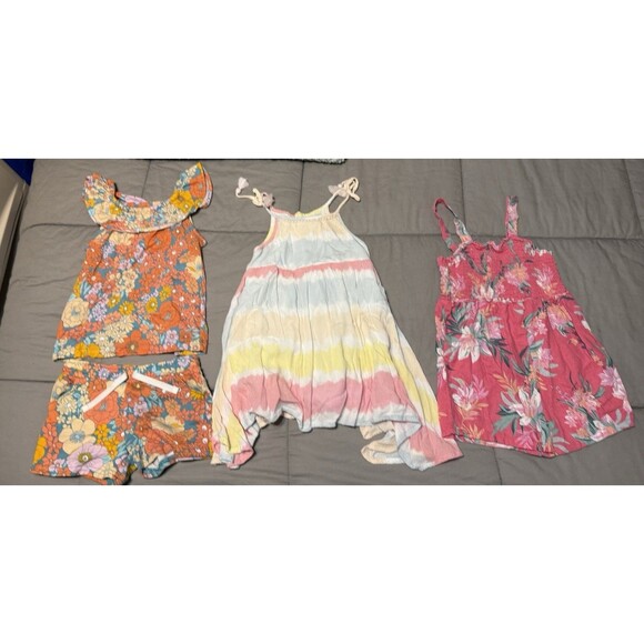 Girls 3T Clothing lot Summer Carter’s Tommy Bahama Oshkosh shorts dress - Picture 1 of 7
